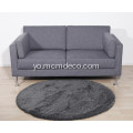 Ara Minimalist Modern Fabric Park Double Sofa